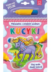 Malowanka z pisakiem wodnym Kucyki Aksjomat