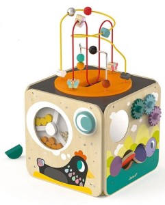 Wielofunkcyjna Kostka Edukacyjna z pętlą Janod