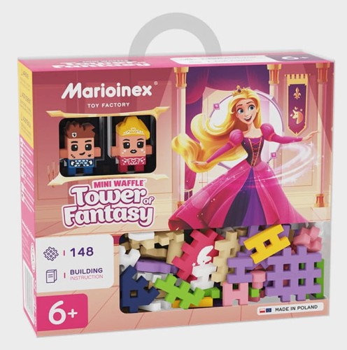 Klocki Mini Waffle Księżniczka Wieża Fantazji Marioinex