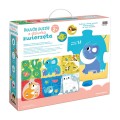 Duuuże puzzle z dziurką Zwierzęta 2+ CzuCzu