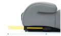 Siedzisko Isofix do auta I-size Deluxe z uchwytem Grey FilliKid