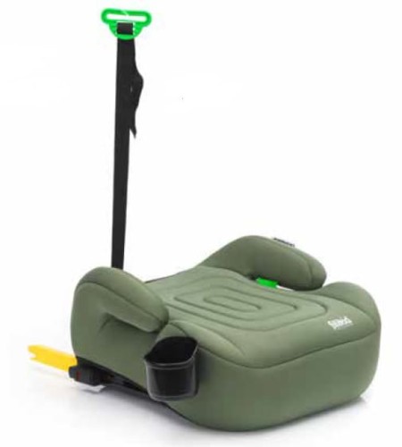 Siedzisko Isofix do auta I-size Deluxe z uchwytem Green FilliKid