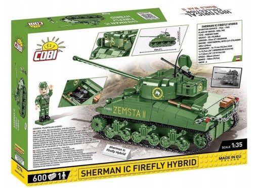 Historical Collection WWII Czołg Sherman IC Firefly Hybrid Cobi