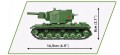 CZOŁG KV-2 CIĘŻKI POJAZD WOJSKOWY WW2 WWII 2731 COBI