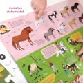 CzuCzu Puzzle Obserwacyjne Stadnina Koni 84 el.