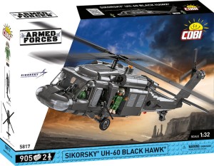 Klocki Samolot SIKORSKY UH-60 BLACK HAWK 905 ARMED FORCES 5817 COBI