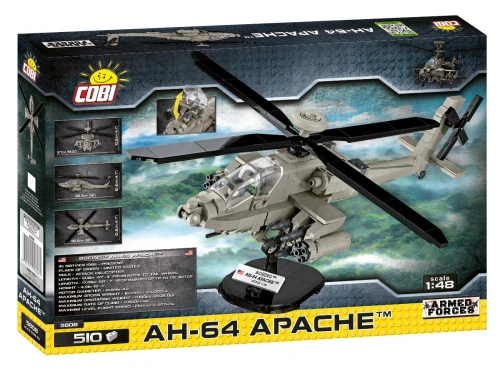 Klocki Samolot AH-64 APACHE ARMED FORCES 510 KL. 5808 COBI