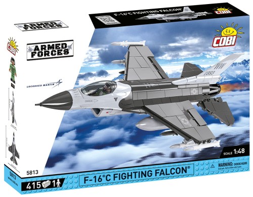 Klocki Samolot F-16C FIGHTING FALCON ARMED FORCES 415 KL 5813 COBI