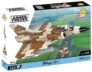 Klocki Samolot MIRAGE IIIC ARMED FORCES 444 KL. 5818 COBI