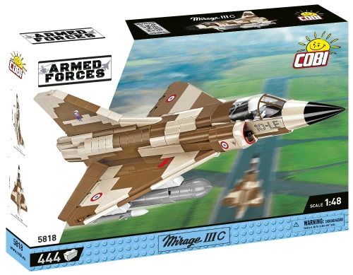 Klocki Samolot MIRAGE IIIC ARMED FORCES 444 KL. 5818 COBI