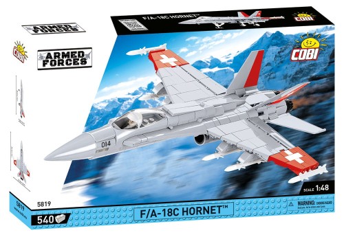 Klocki Samolot F/A -18C HORNET ARMED FORCES 540 KL. 5819 COBI