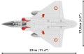 Klocki Samolot MIRAGE IIIC ARMED FORCES 436 KL. 5826 COBI