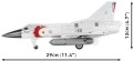 Klocki Samolot MIRAGE IIIC ARMED FORCES 436 KL. 5826 COBI