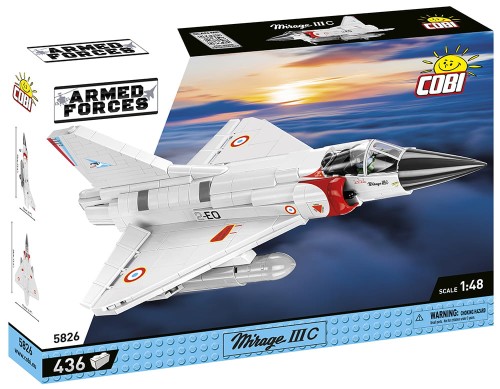 Klocki Samolot MIRAGE IIIC ARMED FORCES 436 KL. 5826 COBI