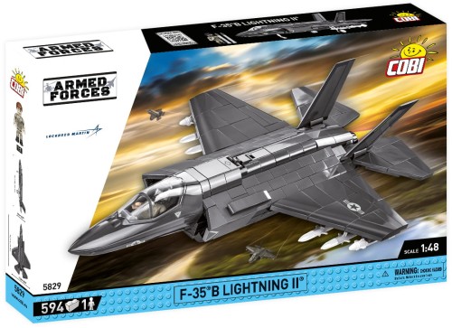 Klocki F-35B LIGHTNING II ARMED FORCES 594 KL. 5829 COBI
