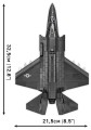 Klocki F-35B LIGHTNING II ARMED FORCES 594 KL. 5829 COBI