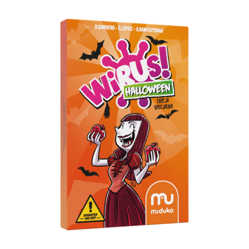 Gra Wirus! Halloween Gra Karciana Dodatek Muduko