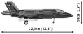 Klocki F-35A LIGHTNING II ARMED FORCES 580 KL. 5832 COBI