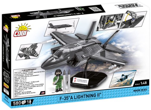 Klocki F-35A LIGHTNING II ARMED FORCES 580 KL. 5832 COBI
