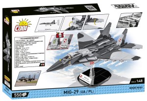 Klocki MIG-29 (UA/PL) ARMED FORCES 550 KL. 5840 COBI