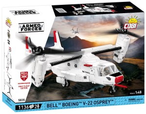 Klocki BELL BOEING V-22 OSPREY ARMED FORCES 1136 KL. 5835 COBI