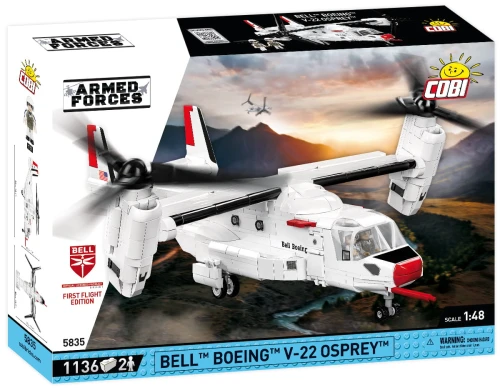 Klocki BELL BOEING V-22 OSPREY ARMED FORCES 1136 KL. 5835 COBI