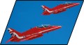 Klocki BAE HAWK T1 RED ARROWS ARMED FORCES 389KL. 5844 COBI