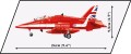 Klocki BAE HAWK T1 RED ARROWS ARMED FORCES 389KL. 5844 COBI