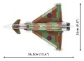 Klocki RAF TYPHOON FGR4GINA ARMED FORCES 580KL. 5843 COBI