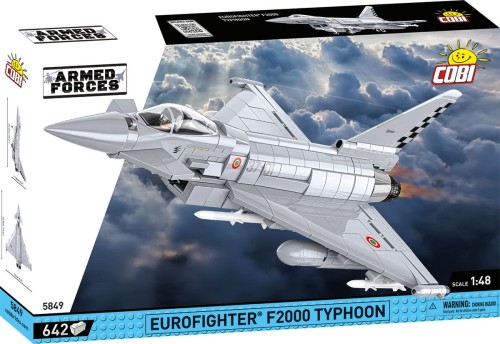 Klocki EUROFIGHTER TYPHOON ITL. ARMED FORCES 642KL 5849 COBI