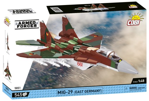 Klocki MiG-29 East Germany ARMED FORCES 545 KL. 5851 COBI