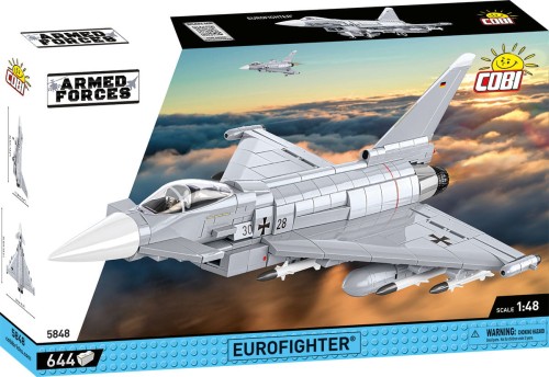Klocki EUROFIGHTER TYPHOON GERM. ARMED FORCES 644KL. 5848 COBI