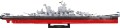 Klocki HC WWII Iowa-Class Battleship (4in1) Executive Edition 2685 KL. 4836 COBI