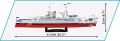 Klocki HC WWII Pennsylvania Class Battleship (2in1) Executive Edition 2088 KL. 4842 COBI
