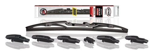 WYCIERACZKA SZYBY TYŁ TYLNA HEYNER 300MM 12" REAR CLASSIC + 6 ADAPTERÓW