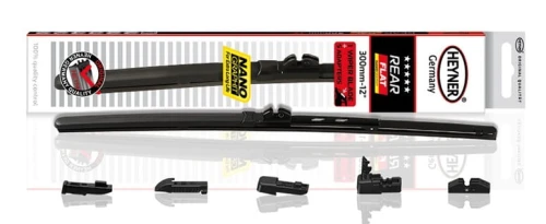 WYCIERACZKA SZYBY TYŁ TYLNA HEYNER 250MM 10" REAR FLAT + 5 ADAPTERÓW