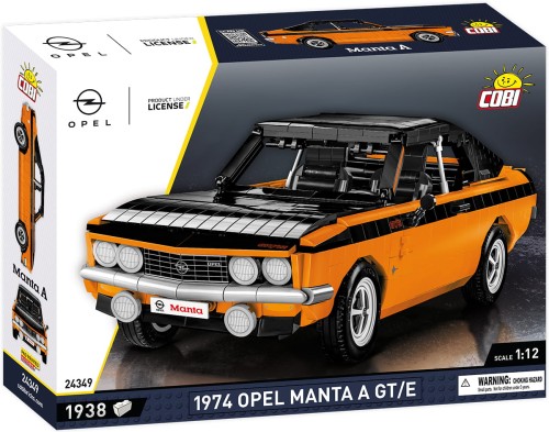 Klocki CARS 1974 OPEL MANTA A GT/E 1938 KL. 24349 COBI