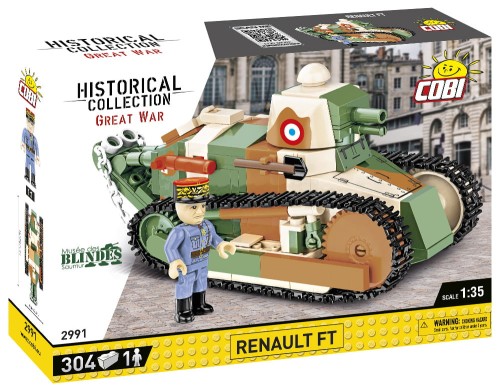 Klocki HC GREAT WAR RENAULT FT 304 KL.2991 COBI