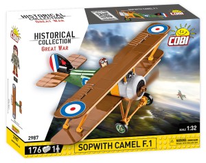 Klocki HC GREAT WAR SOPWITH CAMEL F.1 176 KL. 2987 COBI