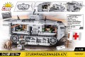 Klocki HC GREAT WAR STURMPANZERWAGEN A7V 833 KL. 2989 COBI