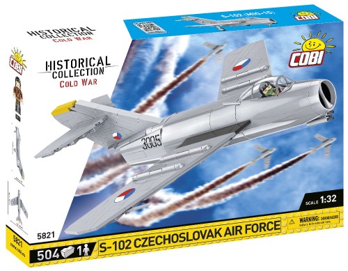 Klocki HC COLD WAR S-102 CZECHOSLOVAK AIR FORCE 504KL. 5821 COBI