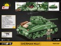 Klocki Sherman M4A1 615 KL. 3044 COBI