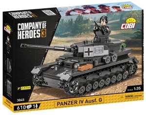 Klocki Panzer IV Ausf. G 610 KL. 3045 COBI