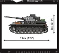Klocki Panzer IV Ausf. G 610 KL. 3045 COBI