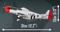 Klocki P-51D Mustang 350 KL. 5846 COBI