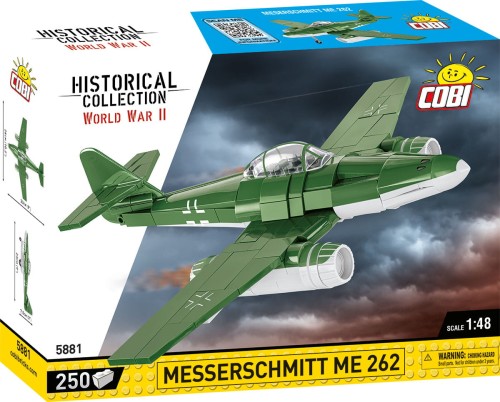 Klocki Messerschmitt Me262 250 KL. 5881 COBI