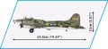Klocki Boeing B-17F Flying Fortress "Memphis Belle"Executive Edition 1371KL. COBI