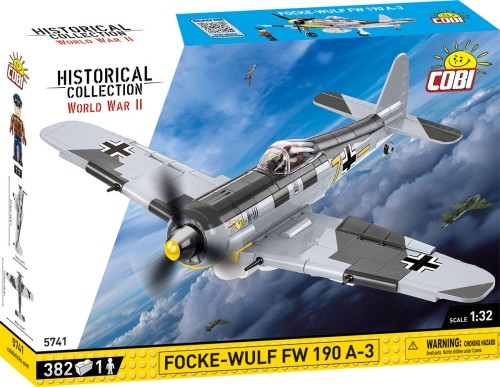 Klocki Focke-Wulf FW 190-A3 382 KL. 5741 COBI