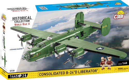 Klocki Consolidated B-24 Liberator 1413 KL 5739 COBI