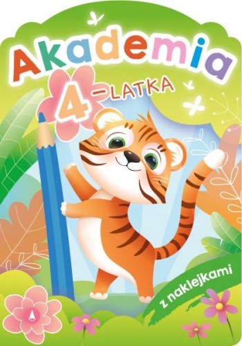 Akademia 4-latka z naklejkami Horosin Anna